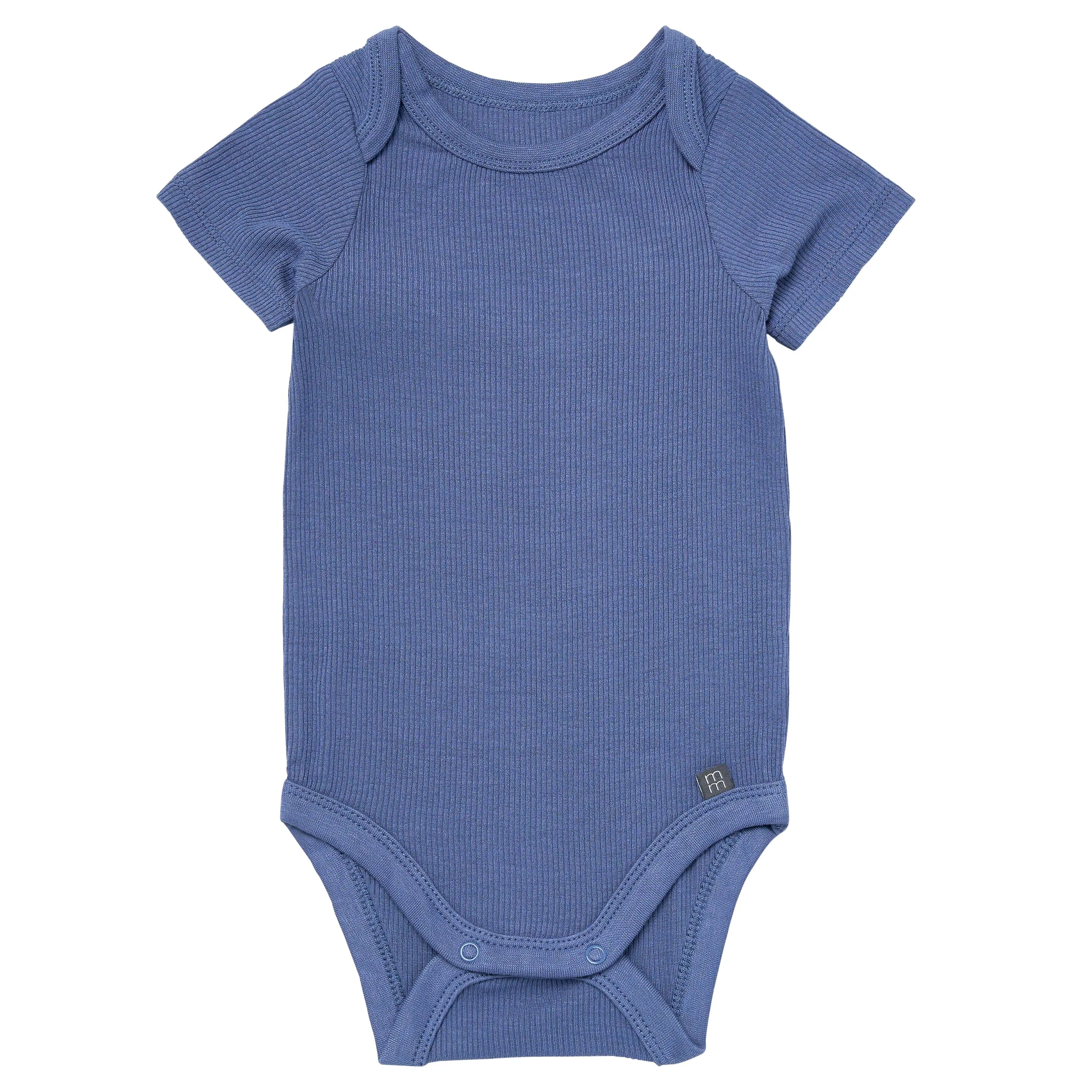 4-Piece Baby Boys Light Blue Whale Bodysuits and Pants Set