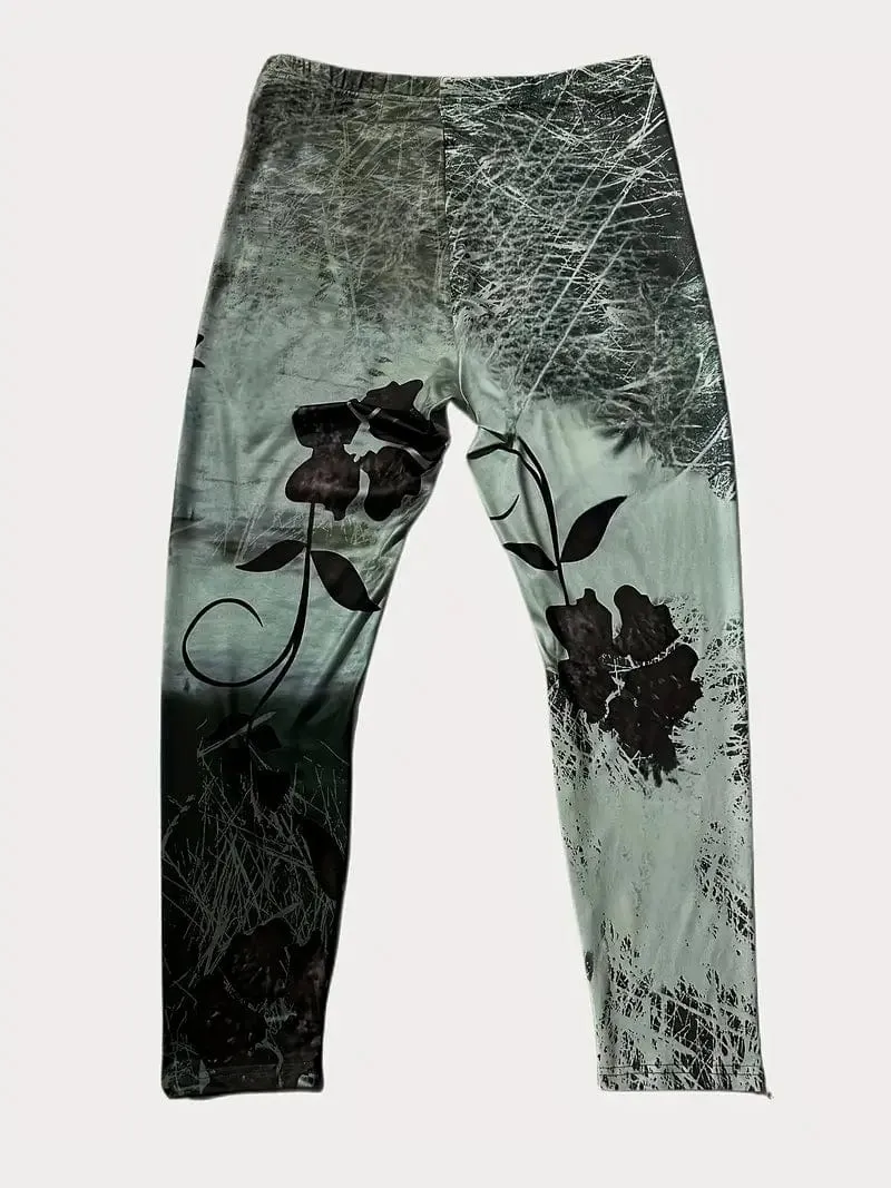 Abstract Floral Leggings