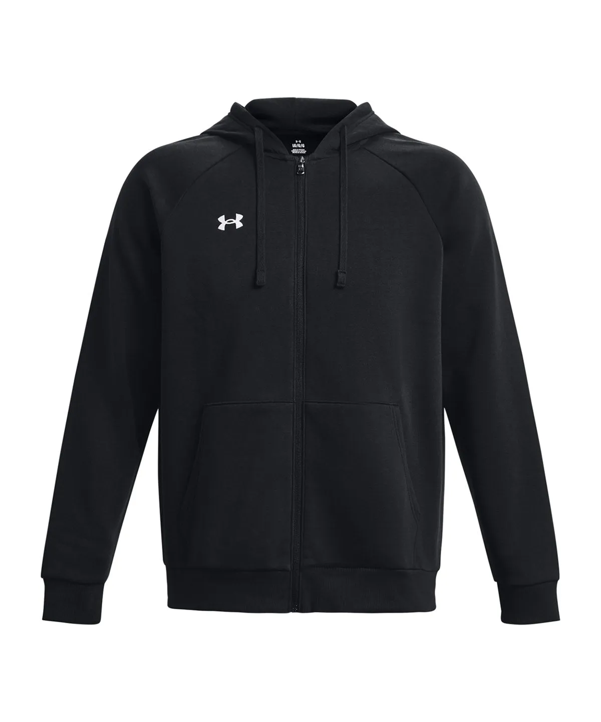 Black - Rival fleece full-zip hoodie