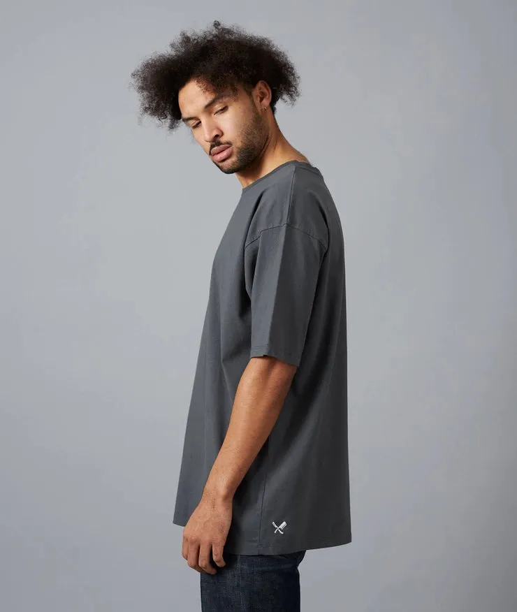 Classic Heavy Oversize Sub Olive & White T-Shirt