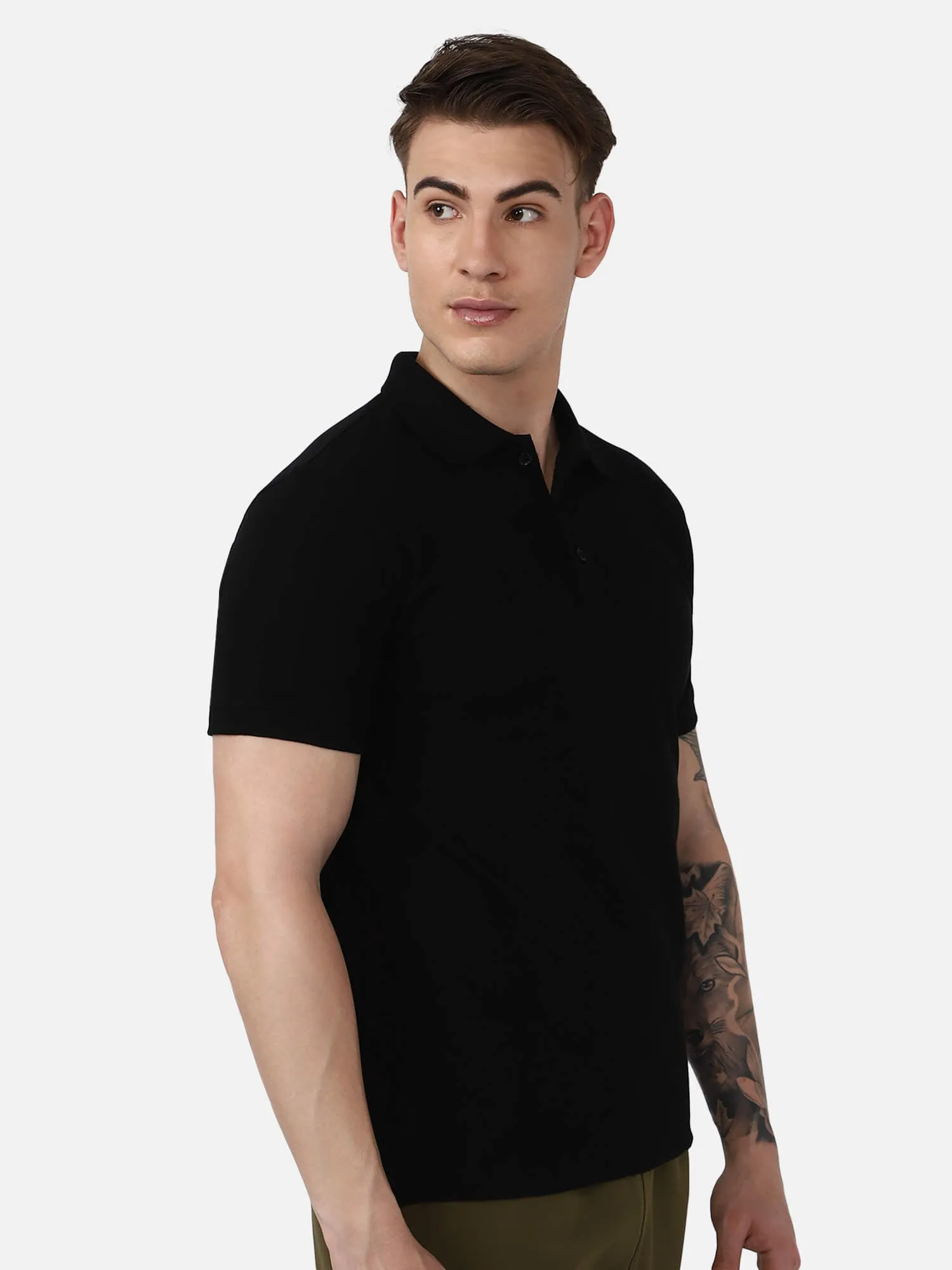 Dany Poly Cotton Polo T-Shirt