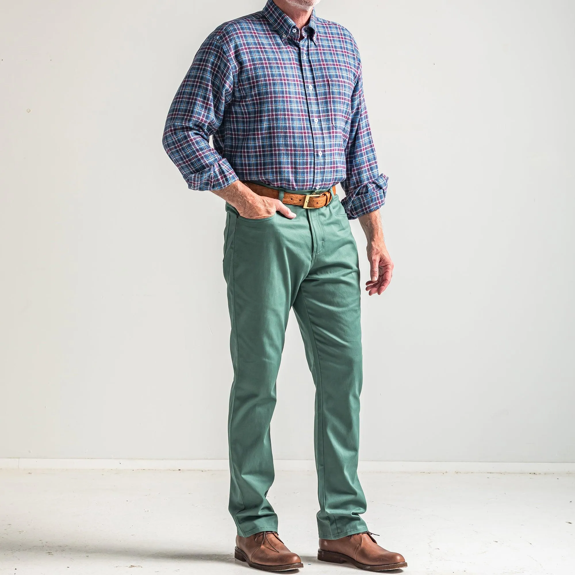 Flex Five Pocket Stretch Pant Sea Pine