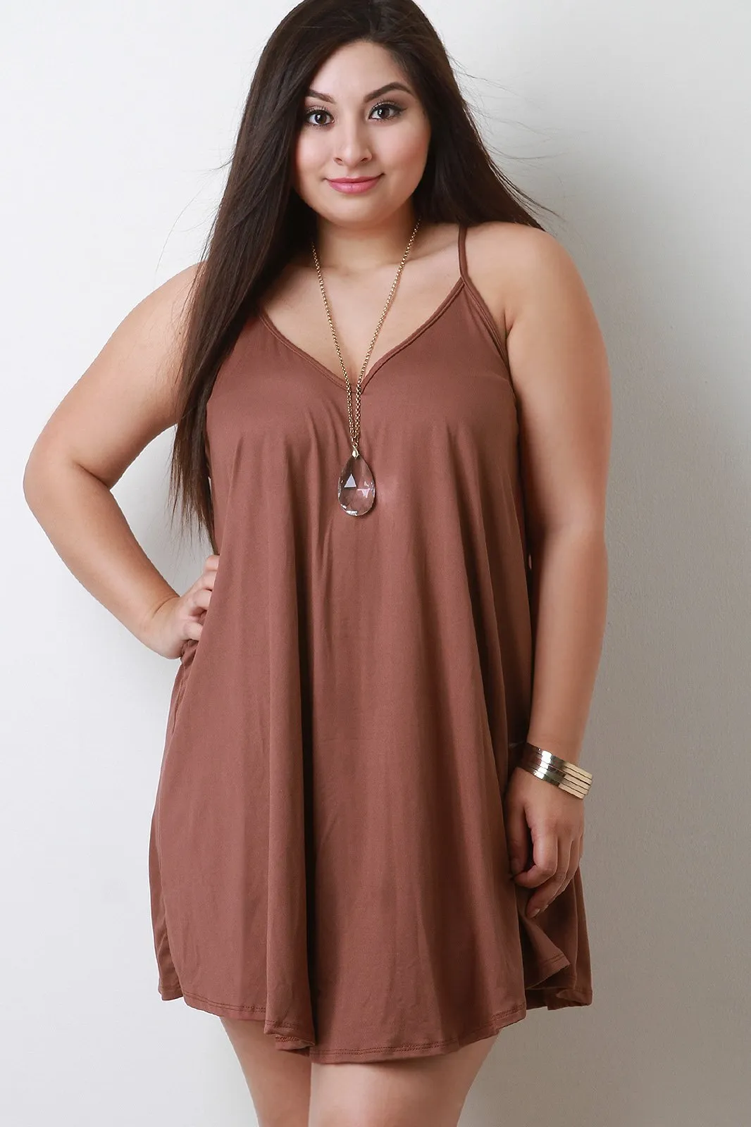 Flowy Sleeveless Cami Dress