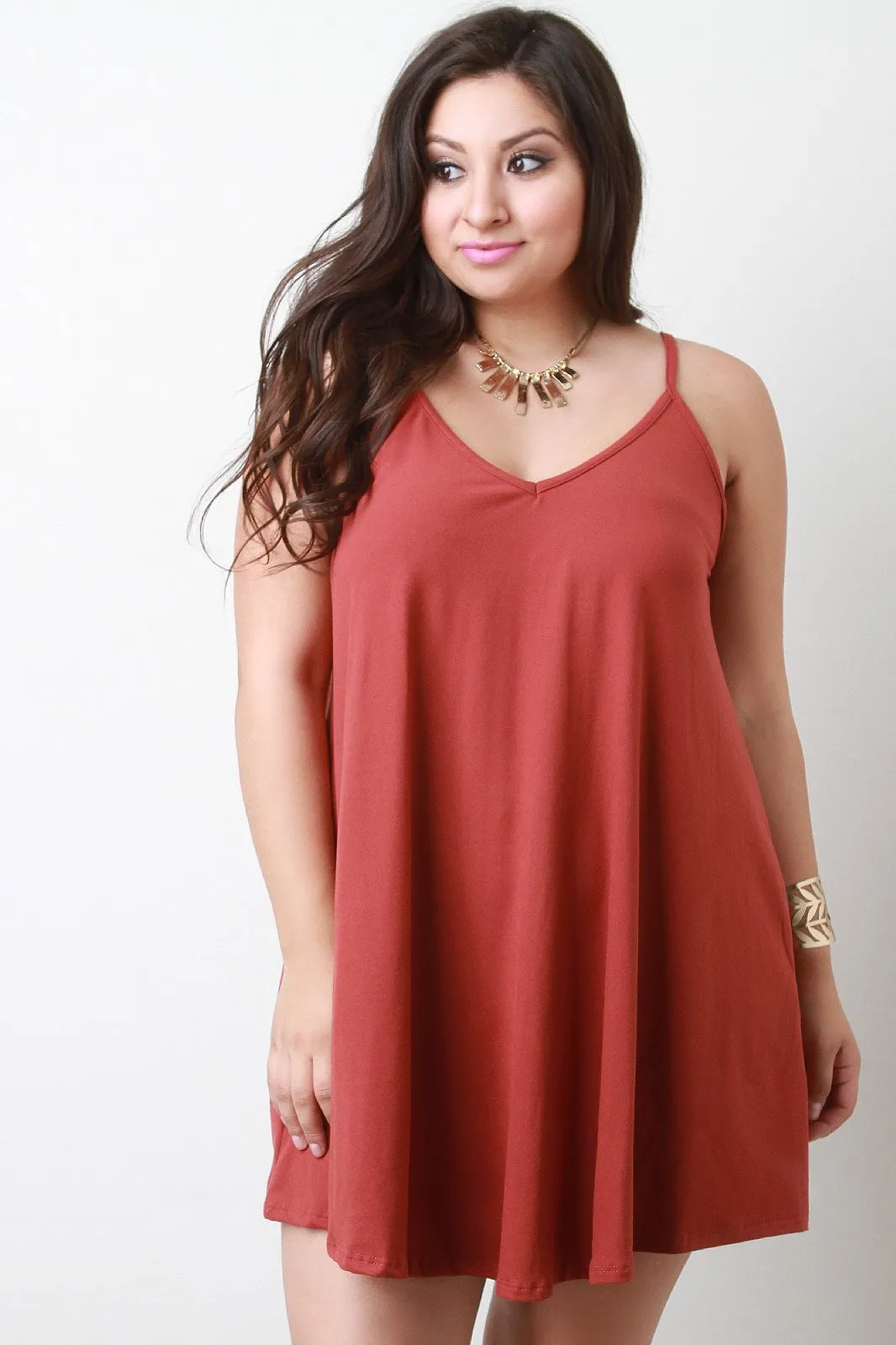 Flowy Sleeveless Cami Dress