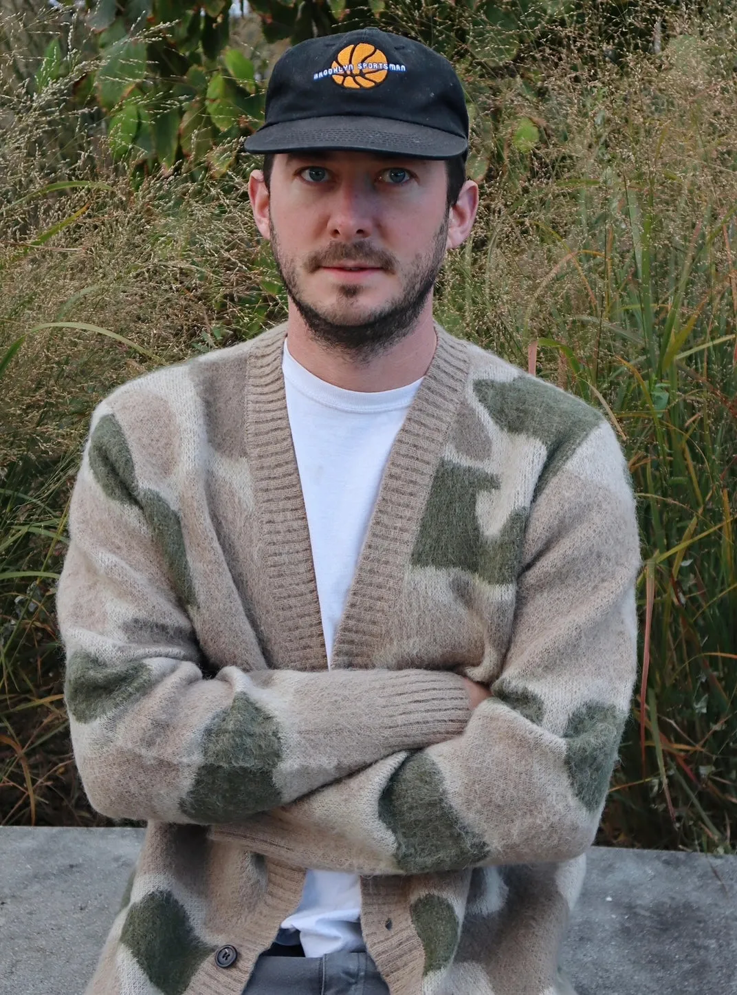 Good Days - Camo Mohair Cardigan