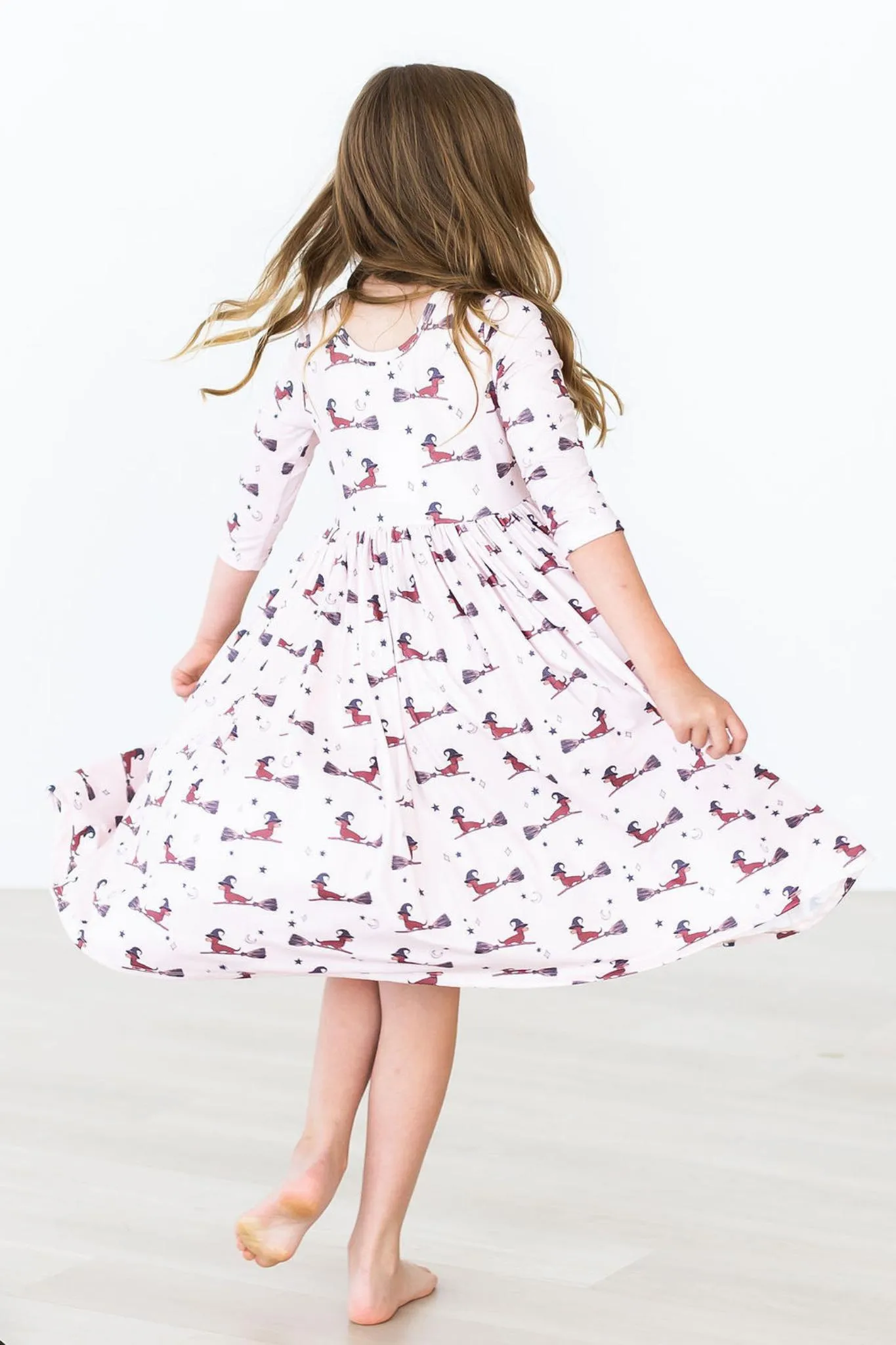 Happy Howl-oween Pocket Twirl Dress