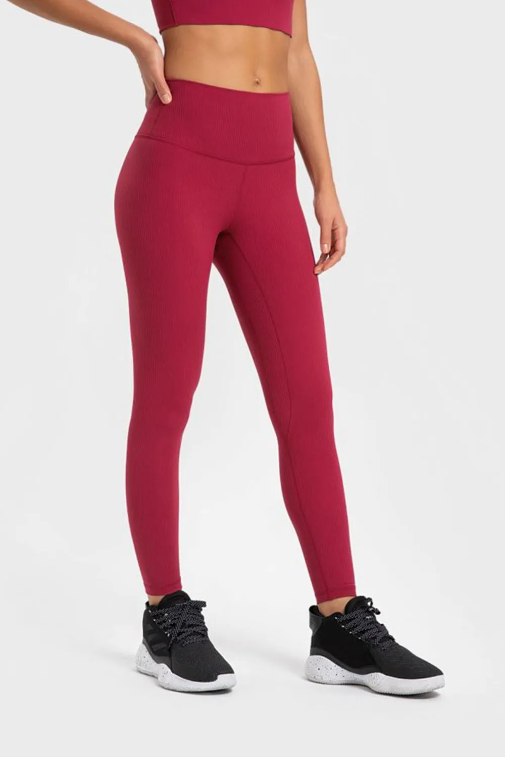 Highly Stretchy Wide Waistband Yoga Leggings