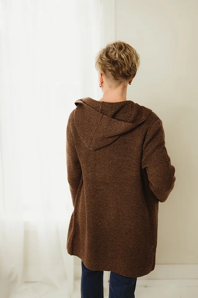 Hooded Sweater Cardigan