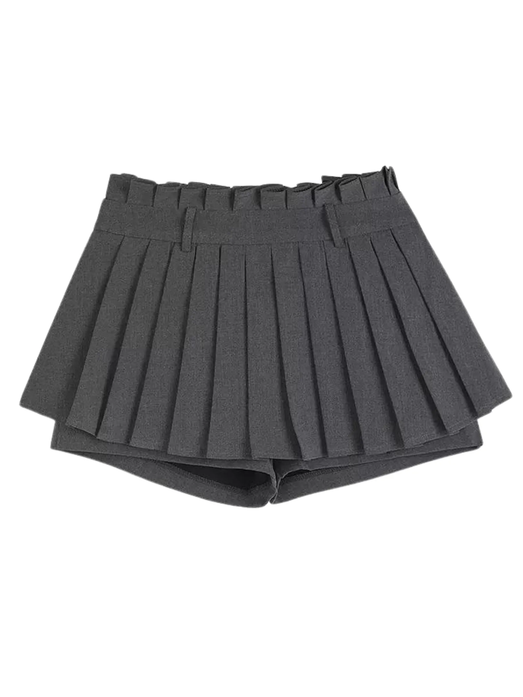 Kari Pleated Short Skirt