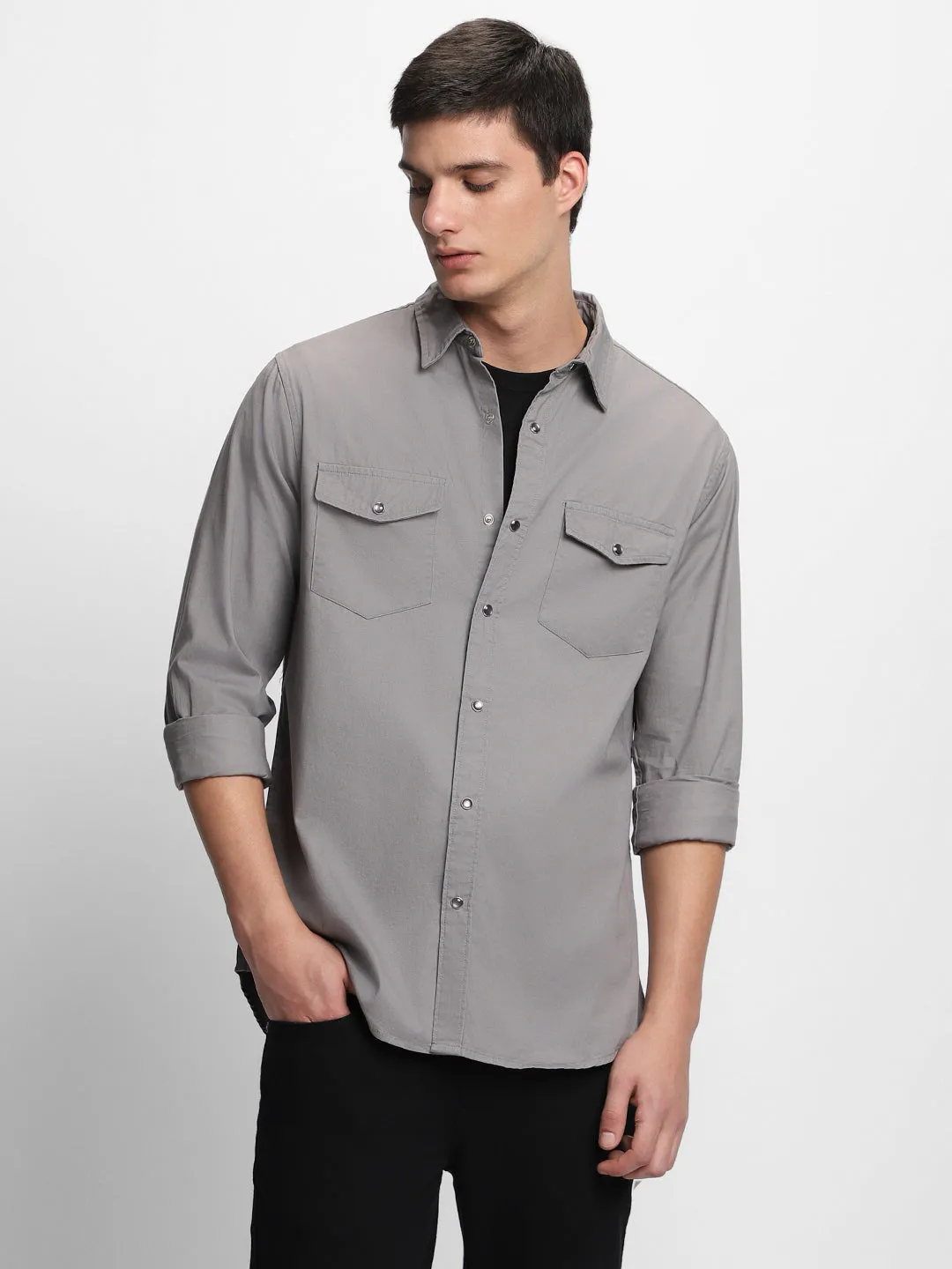 Men's Grey Shirts