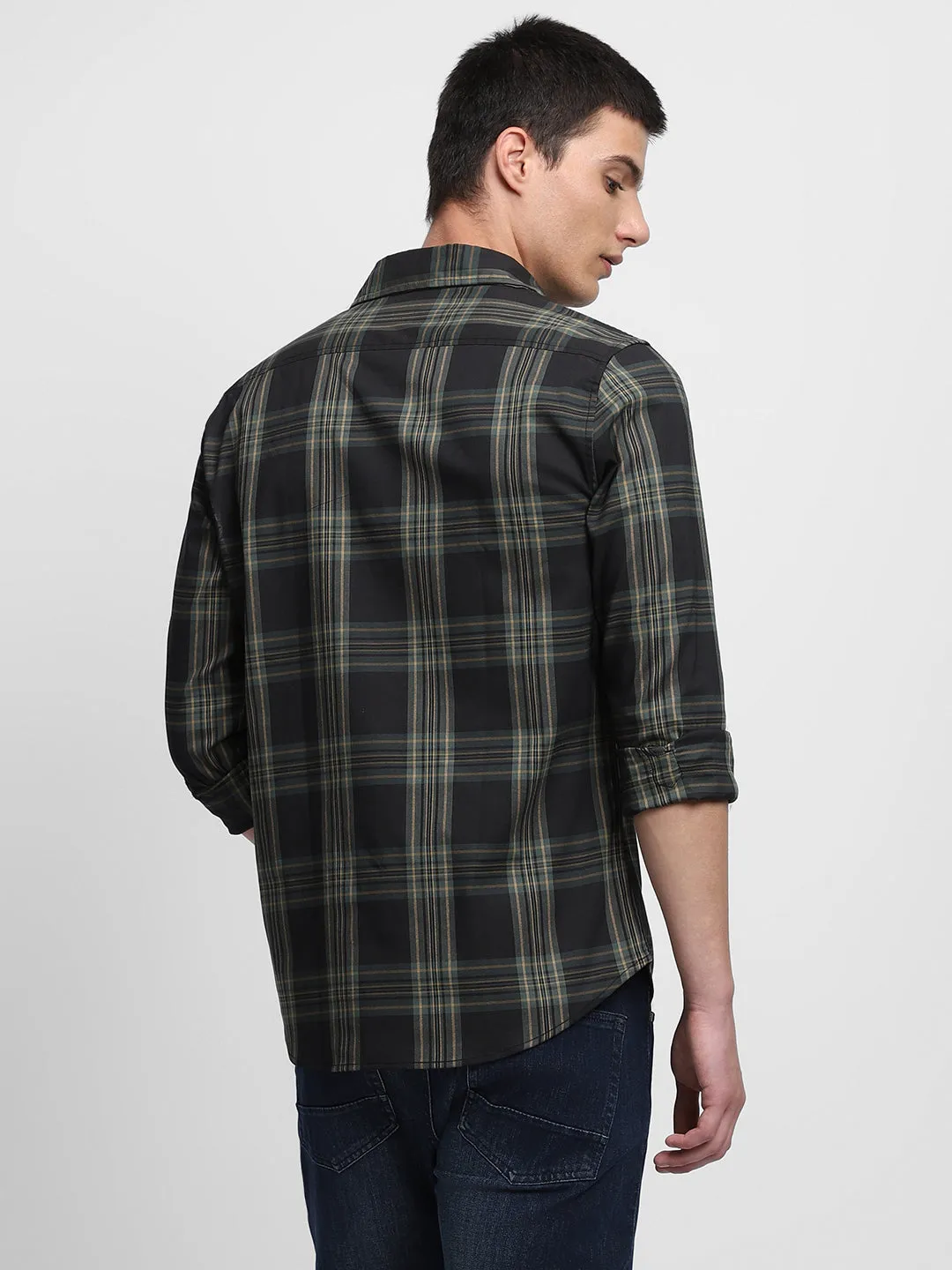 Men's Olive Casual Shirts