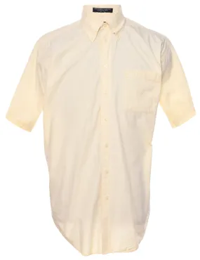 Nautica Pale Yellow Smart Shirt - L