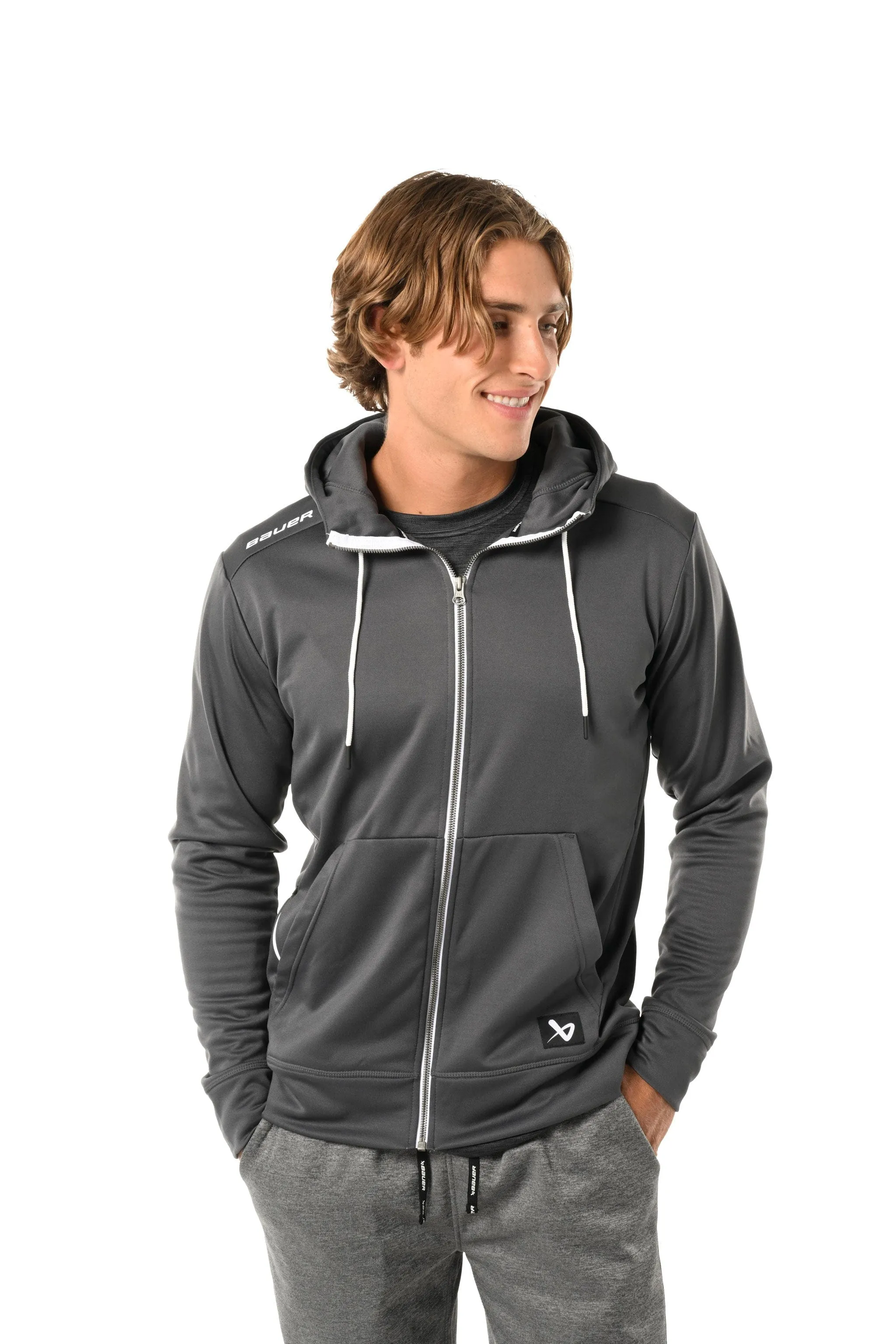 S23 Bauer Team Fleece Senior Zip Hoody