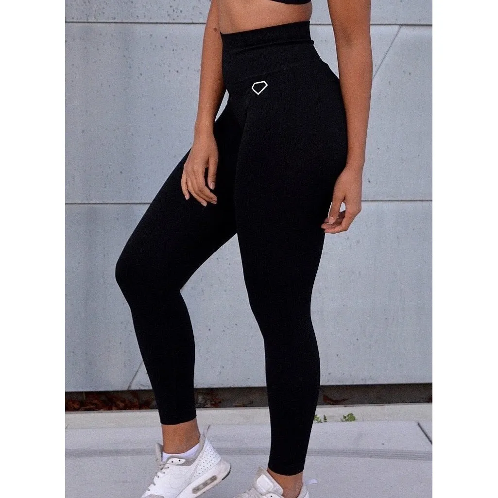 Seamless Flex Leggings - Black