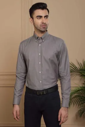 SMART SHIRT FULL SLEEVE SLIM FIT GREY