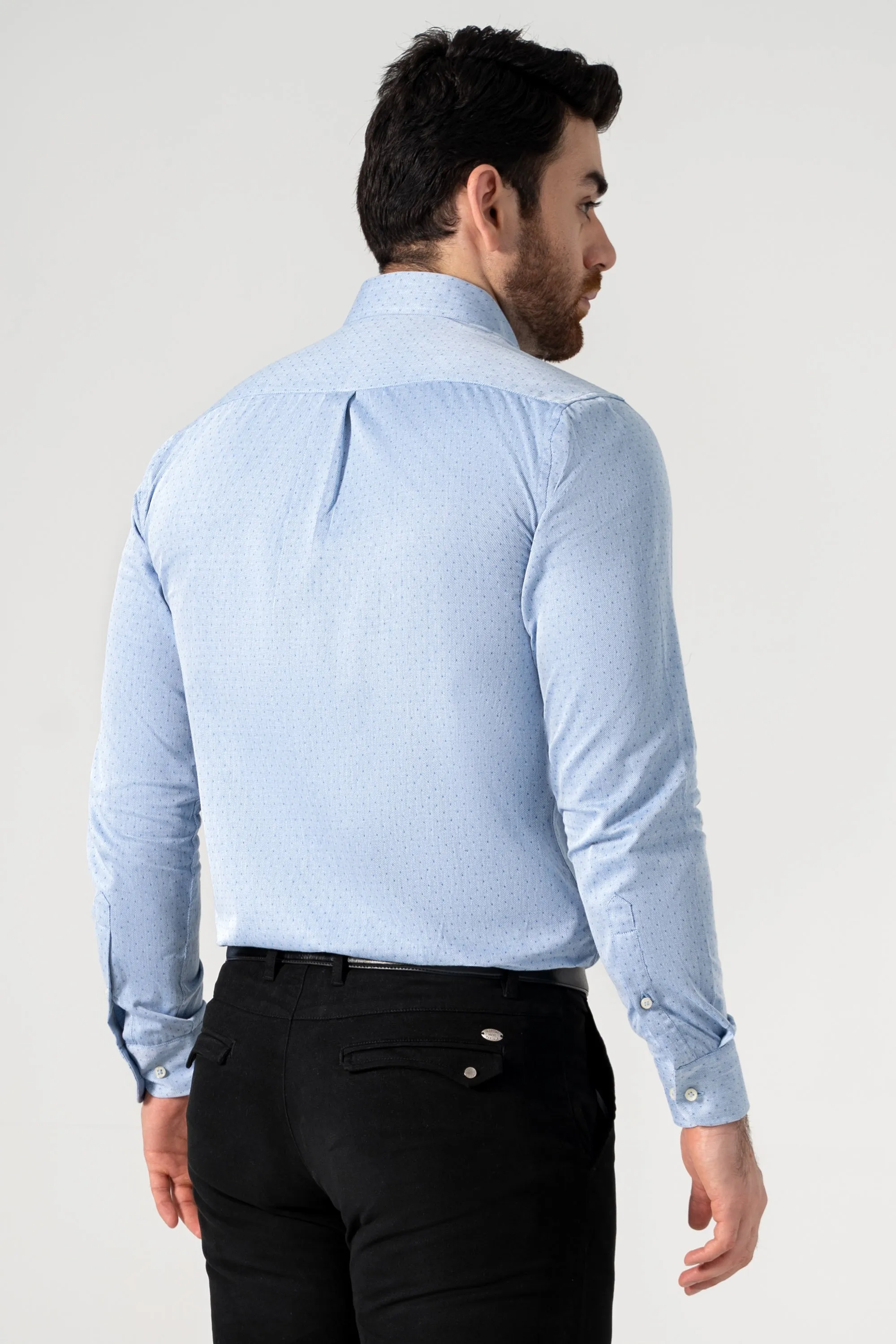 SMART SHIRT SKY TEXTURED