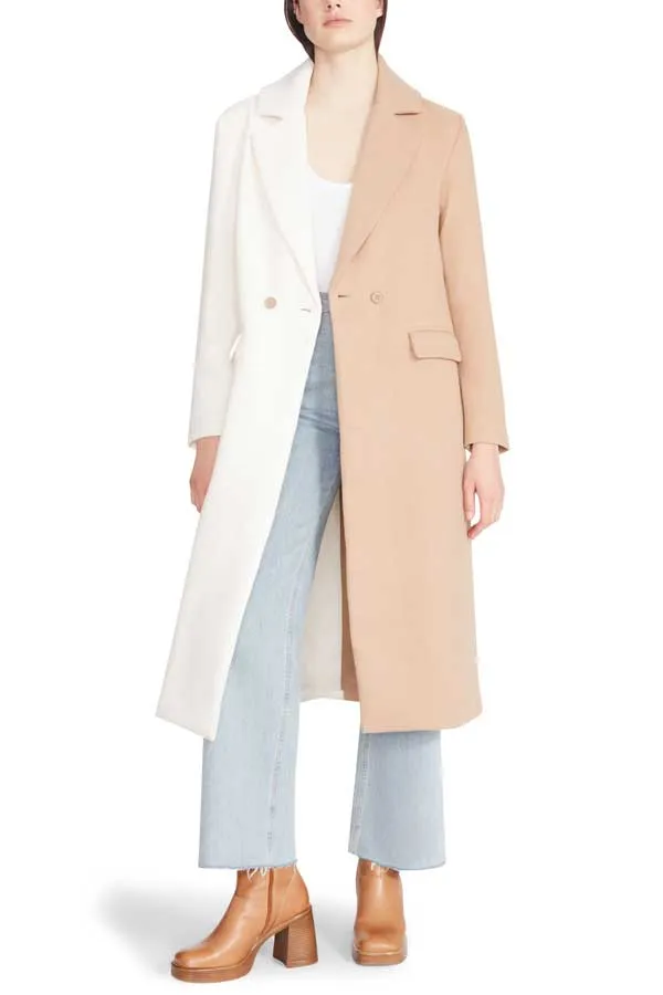 Steve Madden Caroline Colorblock Coat