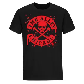 The Alley Chicago Blood Splatter Tshirt