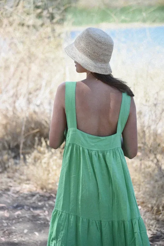 The Sicily Dress // Lime