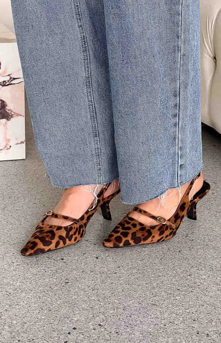 Therapy Parlour Leopard Print Heels