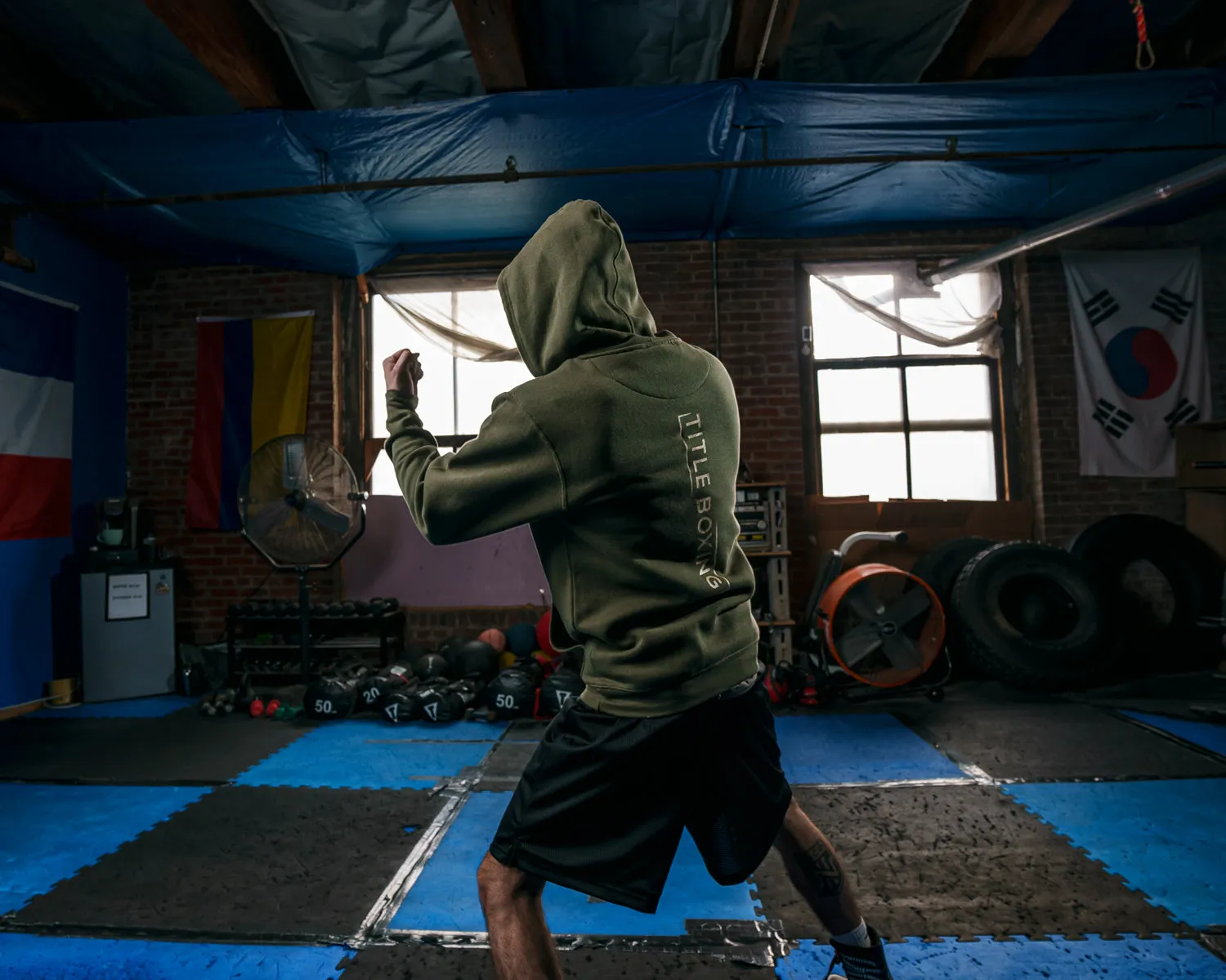 TITLE Boxing Blueprint Hoodie