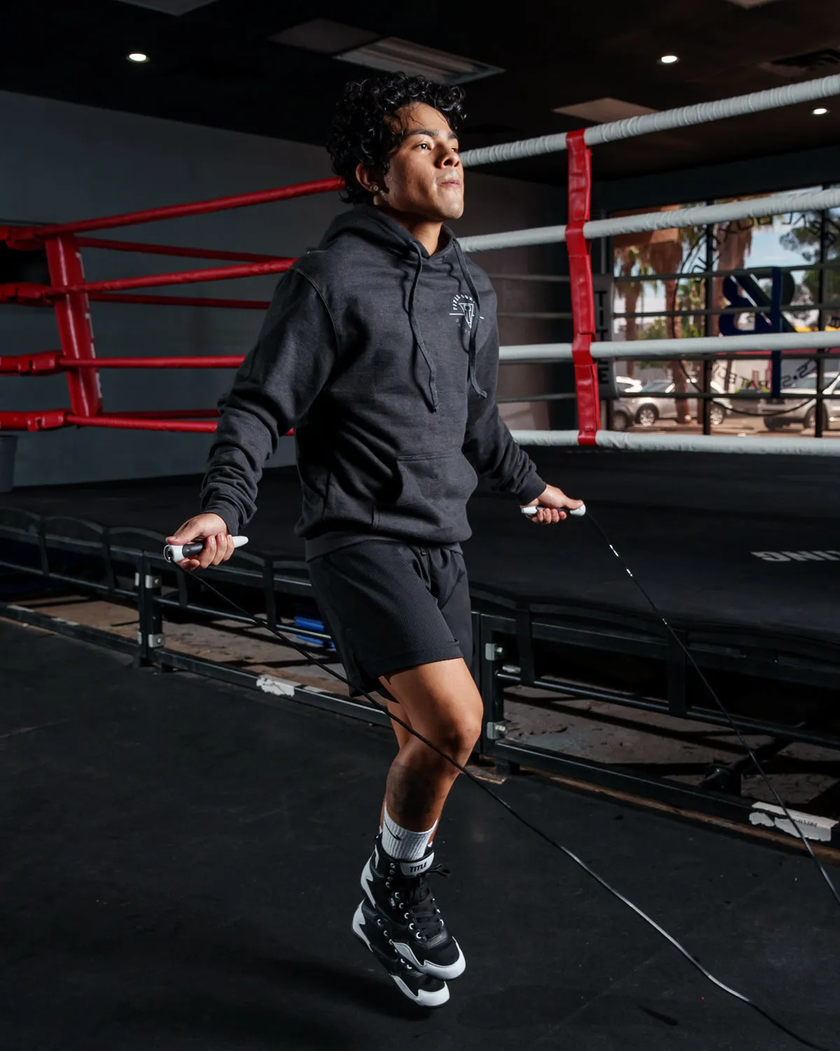 TITLE Boxing Crosshair Hoodie