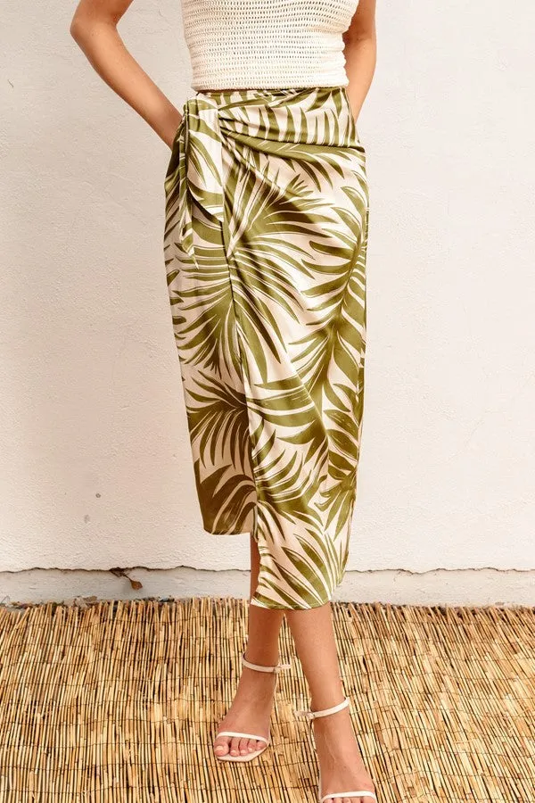 Tropical Adventures Sarong Skirt