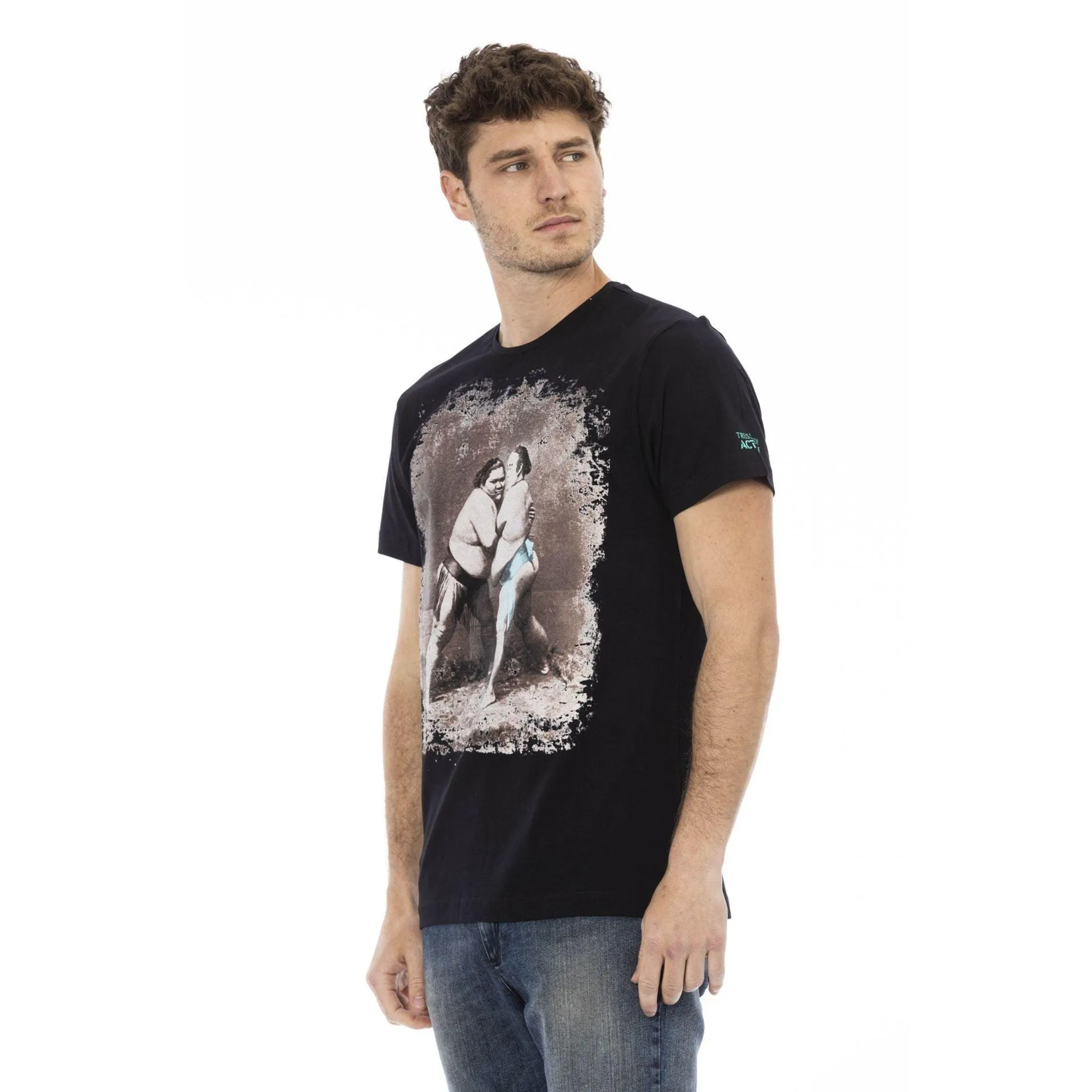 Trussardi Action Men T-shirts - Black Brand T-shirts