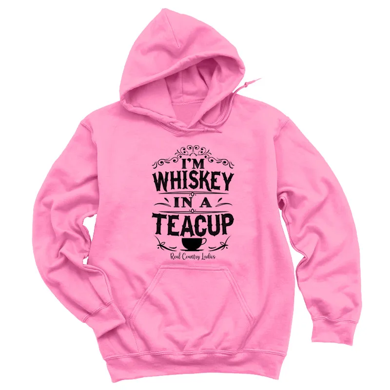 Whiskey In A Teacup Black Print Hoodies & Long Sleeves