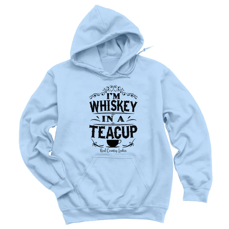 Whiskey In A Teacup Black Print Hoodies & Long Sleeves