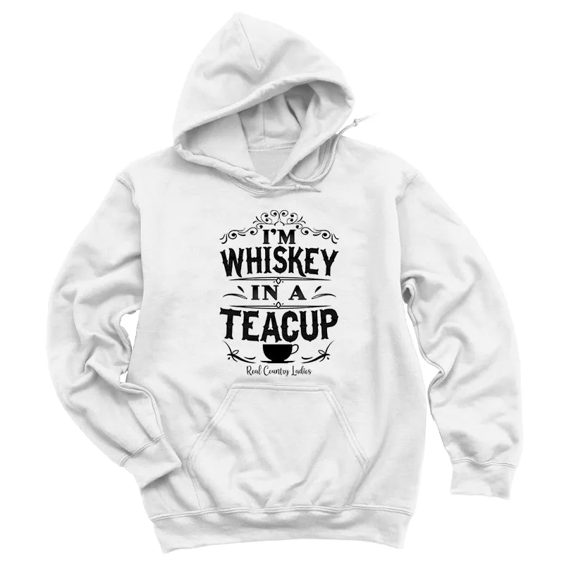 Whiskey In A Teacup Black Print Hoodies & Long Sleeves